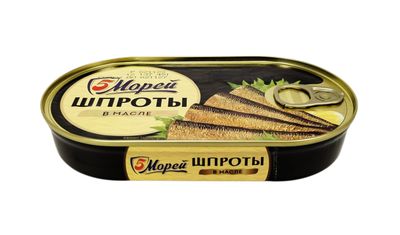 Шпроты в масле ГОСТ 175г. 5М (№19 xanza) 1/24