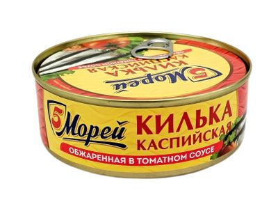 Килька каспийская нер.обжар. в т/с ГОСТ 240 5М  (№3 ключ) 1/24