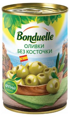 Оливки Бондюэль без косточки 314мл*12