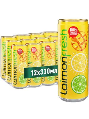 Газированный напиток Laimon Fresh Манго 0,33 л