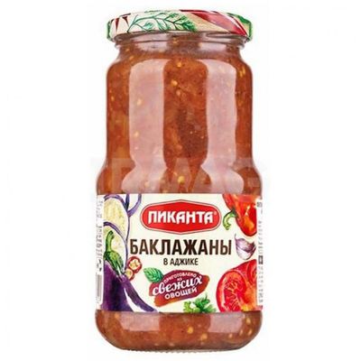 Баклажаны Пиканта в аджике (460 г)