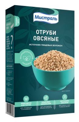 Мистраль Отруби Овсяные 400гр.*12