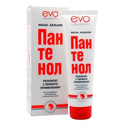 Маска-бальзам EVO ПАНТЕНОЛ 150мл для ослабленных, поврежденных, окрашенных и сухих волос
