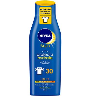 Солнцезащитный лосьон NIVEA 100мл Защита и увлажнение SPF30 мини-формат