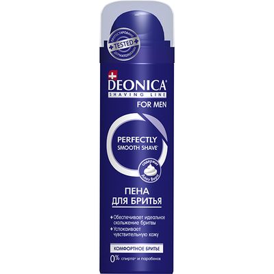 Пена для бритья DEONICA FOR MEN 240мл Комфортное бритье*6