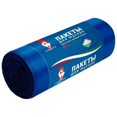 Пакеты для мусора LOMBERTA 10шт 120л Пакет для мусора ПВД