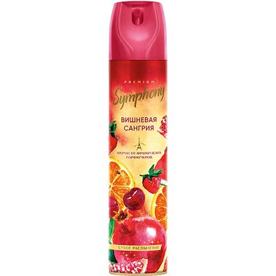 SYMPHONY Premium 300см3 Освежитель воздуха Вишневая сангрия*12