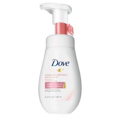Мусс-пенка для умывания DOVE/ДАВ 160мл Ухаживающий