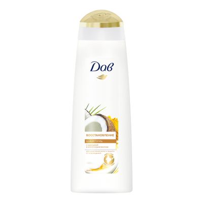 Шампунь для волос DOVE/ДАВ Nourishing Secrets 250мл Восстановление с Куркумой и Кокосовым маслом