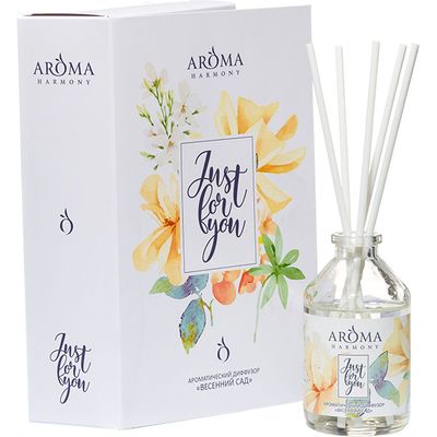 Диффузор-открытка Aroma Harmony 50мл Just for You Весенний сад