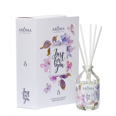 Диффузор-открытка Just for You 50 ml Весенние цветы