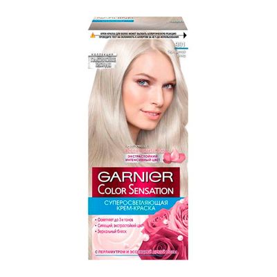 Краска для волос GARNIER Color Sensation 110мл 901 Серебристый блонд*12