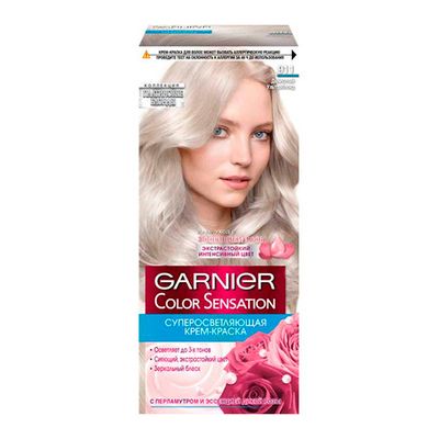 Краска для волос GARNIER Color Sensation 110мл 911 Дымчатый Ультраблонд*12
