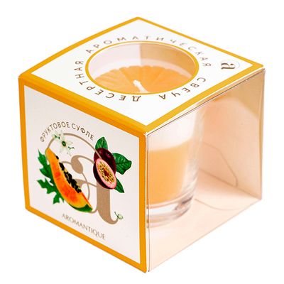 Свеча Aromantique 60гр Ароматическая Фруктовое суфле