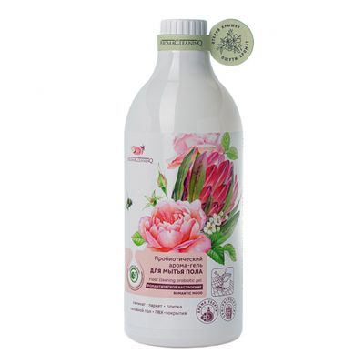 Уход за полом AromaCleaninQ 750мл Пробиотический арома-гель Романтическое настроение для мытья пола