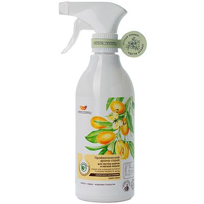 Уход за ковровыми покрытиями AromaCleaninQ 500мл Пробио арома-спрей Солнечное настроение для чистки ковров покрыт и мяг мебели