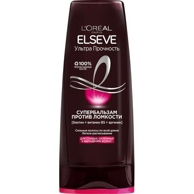 Бальзам-ополаскиватель для волос L'OREAL Elseve 400мл Ультра Прочность