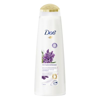 Бальзам-ополаскиватель DOVE/ДАВ HAIR THERAPY 350мл Лаванда и розмарин Густота и сила