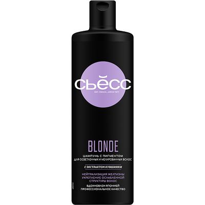 Шампунь для волос СЬĔСС 450мл BLONDE