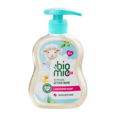 Мыло жидкое BIO MIO BABY Bio-Soap 300мл Детское, дозатор