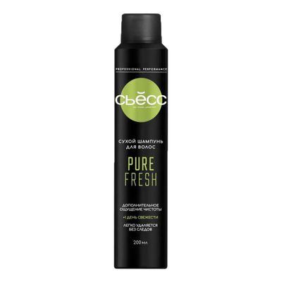Шампунь для волос СЬĔСС 200мл Pure Fresh сухой