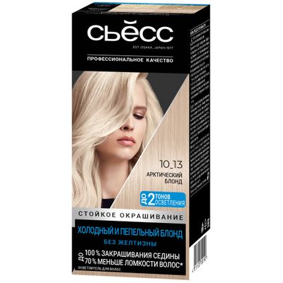 Краска для волос СЬĔСС Color 115мл 10-13 Арктический блонд