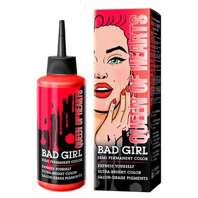 Оттеночный бальзам для волос Bad Girl 150мл Queen of hearts (красный)