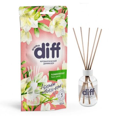 Диффузор ароматический DIFF 50мл Букет цветов