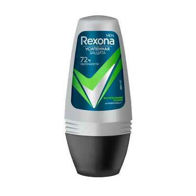 Дезодорант-антиперспирант для тела REXONA/РЕКСОНА MEN 50мл шариковый Экстремальная защита