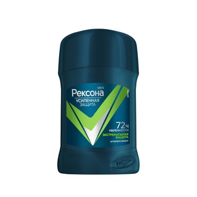Дезодорант-антиперспирант для тела REXONA/РЕКСОНА MEN 50мл Экстремальная защита стик