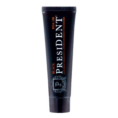 PRESIDENT 50мл Зубная паста Black