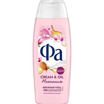Гель для душа ФА 250мл Cream & Oil Магнолия