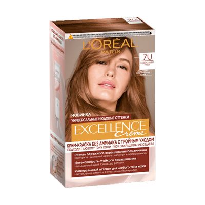 Краска для волос L'OREAL  EXCELL UNIV NUDES 7U универсальный русый