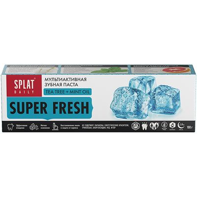Зубная паста SPLAT Daily 100г SUPER FRESH