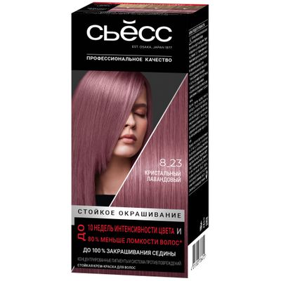 Краска для волос СЬĔСС Color 115мл 8-23 Lavender Crystal
