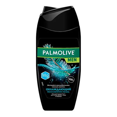 Гель для душа PALMOLIVE MEN 250мл Охлаждающий Расслабление мышц 4в1
