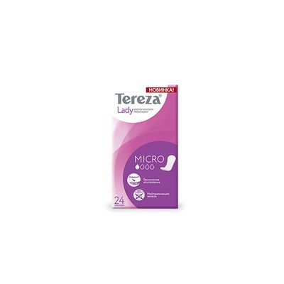 Прокладки урологические TEREZAMED Lady Micro уп 24 шт*15