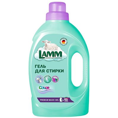 Средство для стирки LAMM 1300г гель Color