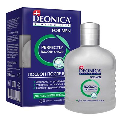 Лосьон после бритья DEONICA FOR MEN 90мл  Для чувствительной кожи*6