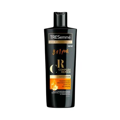 Шампунь кондиционер и сыворотка для волос TRESEMME/ТРЕСЕММЕ 360мл 3в1  Сomplex Repair с кератином