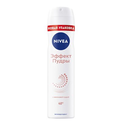 Дезодорант для тела NIVEA 150мл спрей Эффект пудры*6