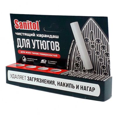 Средство против накипи SANITOL Чистящий карандаш для утюгов