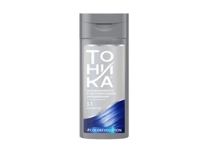 Бальзам оттеночный ТОНИКА 150мл 3.1 Midnight blue для осветленных и светлых волос*6