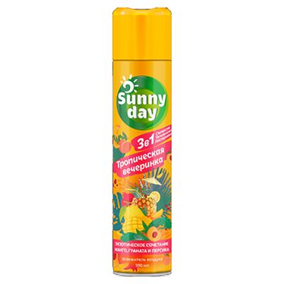 Освежитель воздуха SUNNY DAY 300см3 Тропическая вечеринка