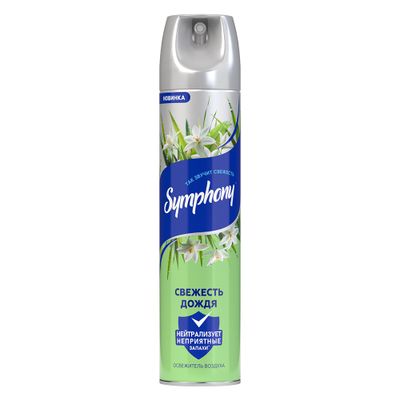 Освежитель воздуха SYMPHONY 300см3 Свежесть дождя*6