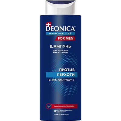 Шампунь для волос DEONICA FOR MEN 380мл Против перхоти