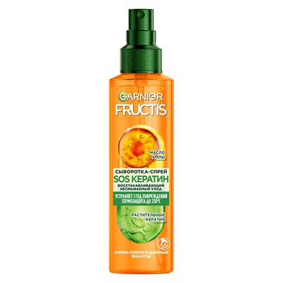 Специальные средства для волос GARNIER Fructis 150мл SOS Кератин Сыворотка-спрей