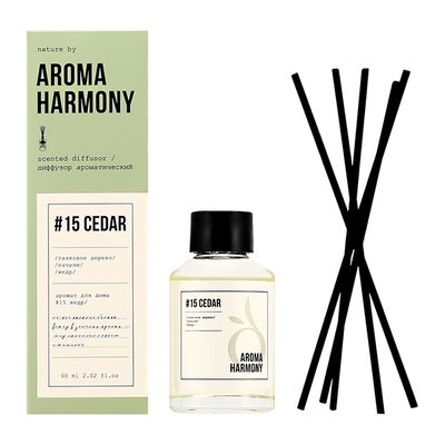 Диффузор ароматический Aroma Harmony 60мл №15 Cedar