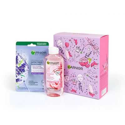GARNIER БОМ Тоник Роза+Маска Лаванда