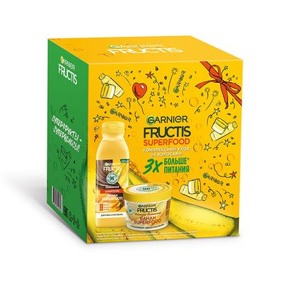 GARNIER Набор ФРУКТИС SF Банан Шамп+Маска